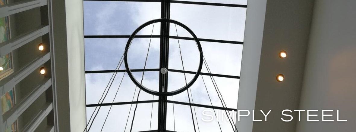 Steel roof captures Amsterdam daylight